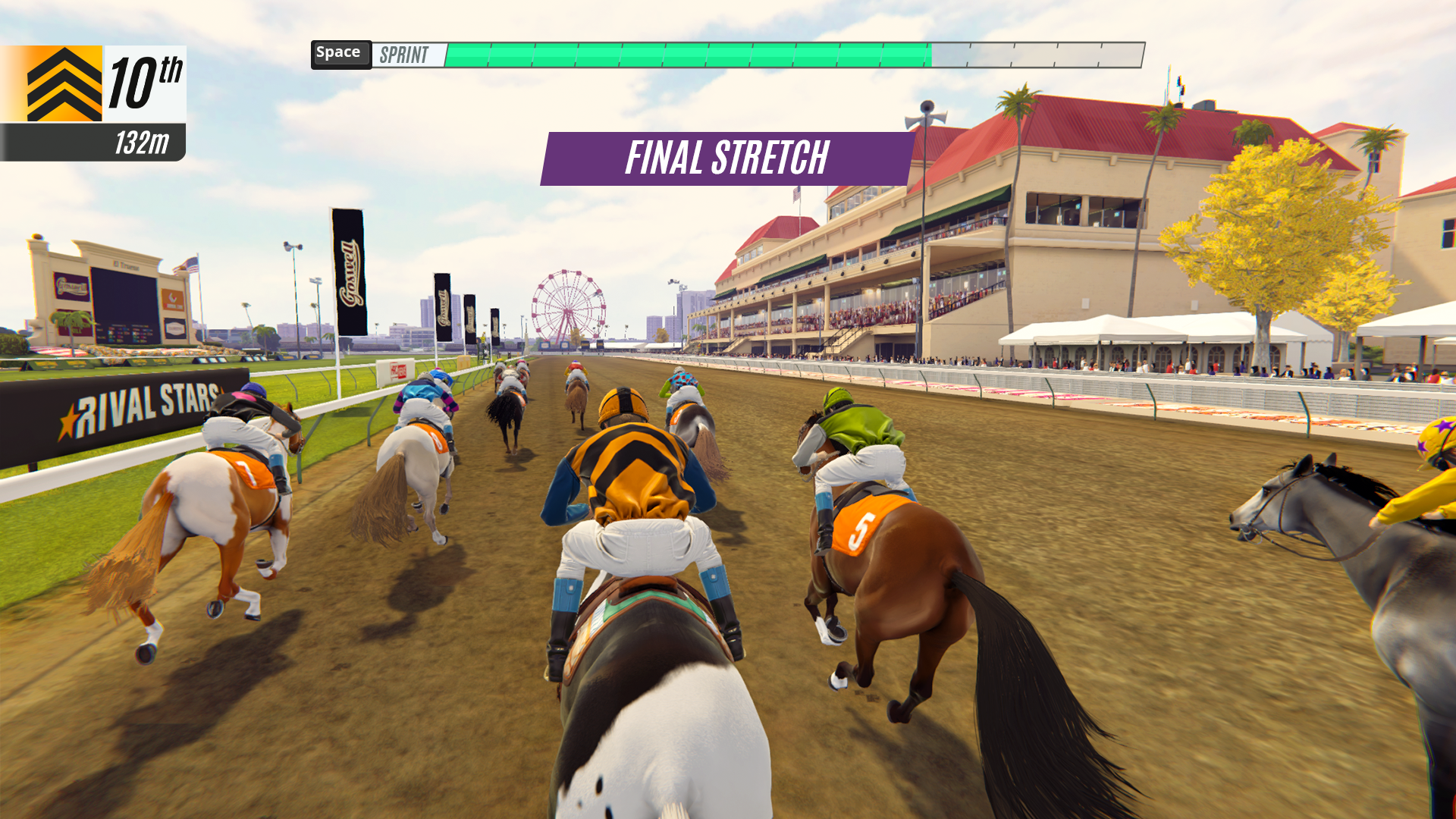 PikPok 公司开发的《Rival Stars Horse Racing（家族传奇马匹养成竞技）》